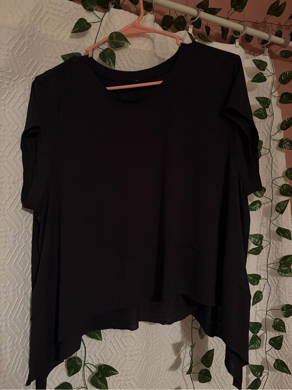 FP Movement by Free People Black Asymmetrical Hem Tunic